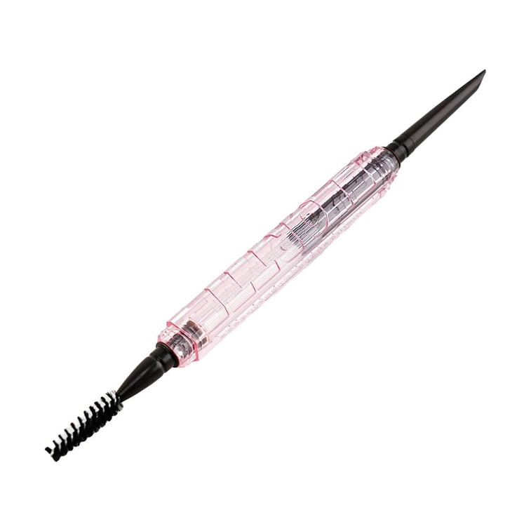 치즐 팁 파우더 브로우 펜슬, 방수 & 롱래스팅, #01 소프트 애쉬 블랙 매트 (어둡거나 검은색, 쿨톤 모발용) 7