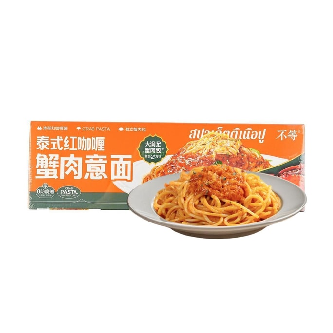 Thai Red Curry Crab Meat Pasta , 7.58 oz