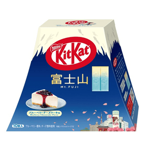 KitKat Blueberry Cheese Cake Flavor Mount Fuji Pack 10 pats