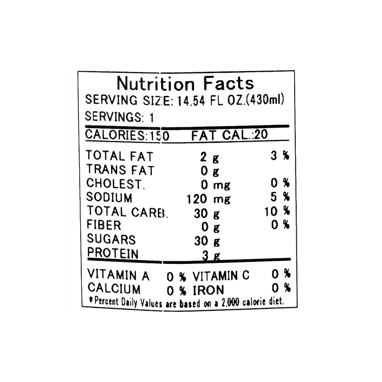 유산균 맛 밀크티, 14.54 fl oz 3