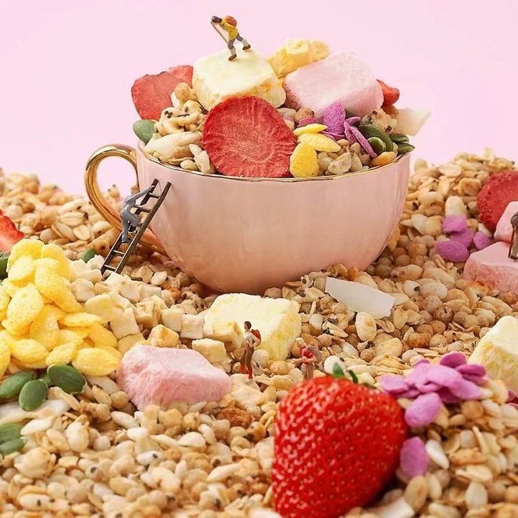  好麦多 酸奶莓莓水果麦片 营养代餐冲饮即食麦片 202g【大颗酸奶块】【泡酸奶牛奶 搭配冰激凌】 4