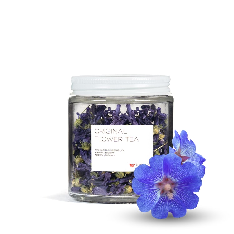 Blue Mallow Flowers 5g - 100% Nature Dried leaf Dried flower Herbal tea -  Grown and harvested in Germany 