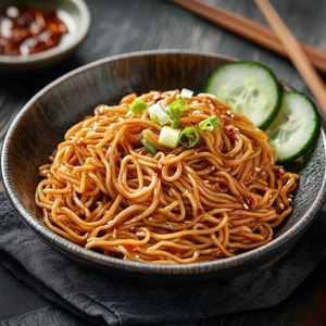 麻六记 凉面 280g【劲道半干面+4包配料】【地道川味 鲜香爽辣】【包装随机发货】