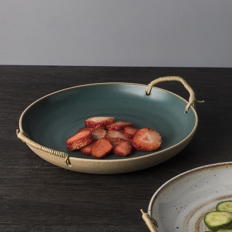 Product Detail - Green Handmade Hemp Rope Spiral Plate【hand-made Japanese style】 - image3