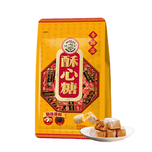 【中國直郵】徐福記 黑芝麻&花生 酥心糖 118g袋裝 酥脆美味香濃 堅果仁糖果休閒零食品