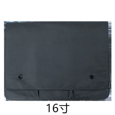 中国直邮 13/16寸笔记本电脑内胆包 笔记本电脑保护套商务休闲内胆包 16寸深灰色