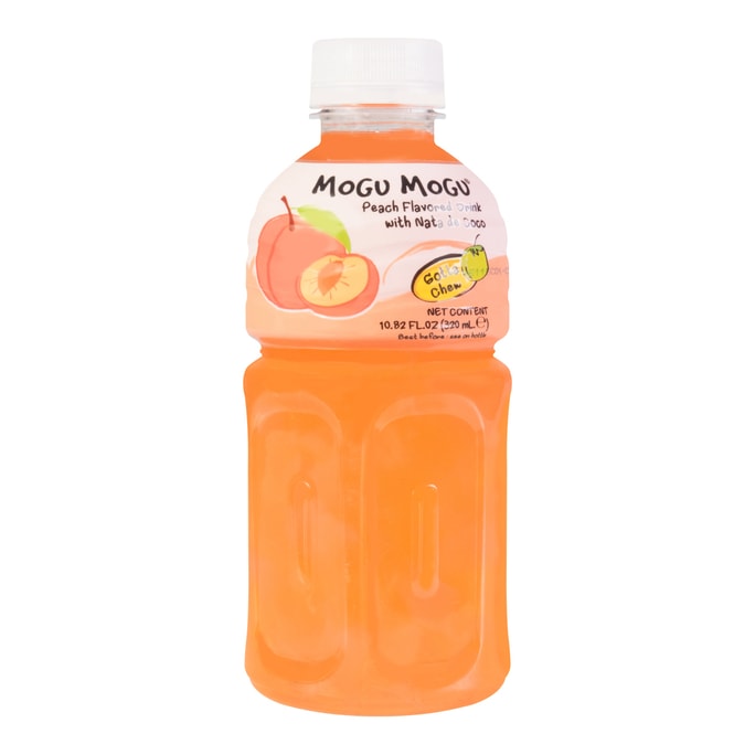 泰国MOGU MOGU 果汁椰果饮料 桃子味 320ml