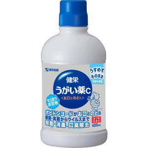 【日本直送】健栄製薬 口腔内消毒液 480ml 除菌・口臭ケア (日本)
