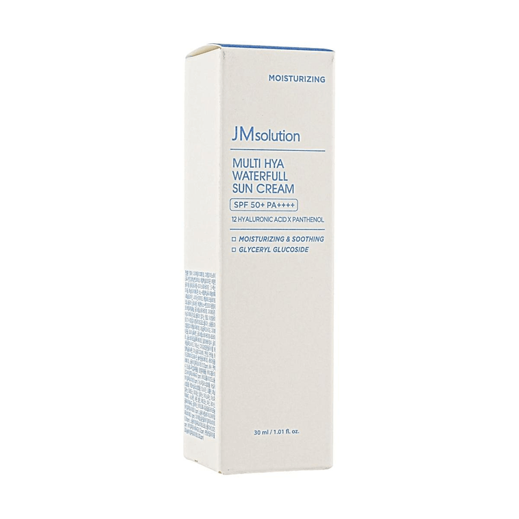 韓國JM SOLUTION肌司研 多重玻尿酸水潤防曬霜 SPF50+ PA++++ 30ml【玻尿酸保濕 水潤防護】 6