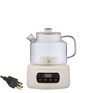 110V All-Glass Constant-Temperature Health Kettle New Model Home Multi-Function Water Boiler Small Appliance 1.2L Single Pack
