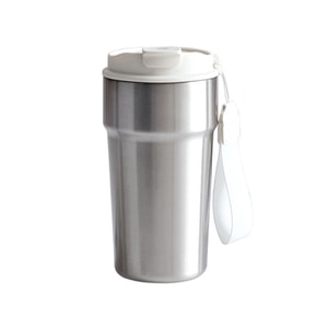 [Endorsed by Hou Minghao and Li Bingbing] 500ml Hot-and-Cold Insulated Coffee Tumbler with 316 Stainless Steel, Straw, Direct Drinking and Lanyard