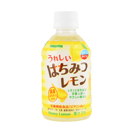日本SANGARIA三佳利  蜂蜜柠檬果汁饮料 280ml【营养机能食品 富含维生素B6】
