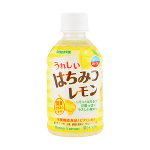 日本SANGARIA三佳利 蜂蜜檸檬果汁飲料 280ml【營養機能食品 富含維生素B6】
