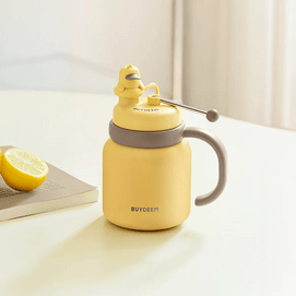 BUYDEEM北鼎 划水鸭泡茶吨吨保温杯子 茶水分离 316L不锈钢 600ml S101