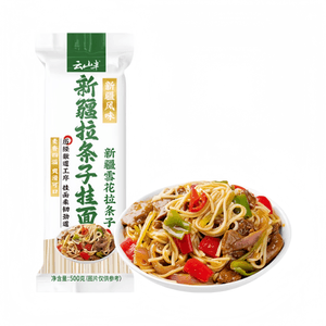 Yunshan Ban Xinjiang Latiao Noodles Stir-Fried Latiao Stir-Fried Noodles 500g*1 Bag