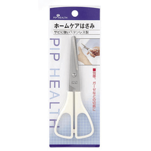 【日本直邮】 日本 蓓福 家庭护理剪刀 1个 包扎剪刀、纱布剪刀、儿童安全剪、圆头设计、不锈钢材质、家庭护理、学童用、手工用