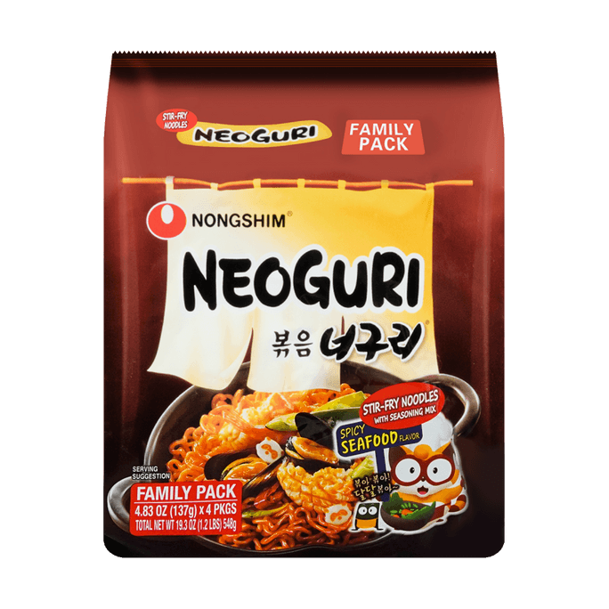 Stir-Fry Noodles Neoguri   4 pack 548g
