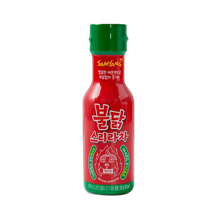 Samyang Buldak Hot Chicken Flavour Sauce 200g x 2 Bottles (Red & Black)