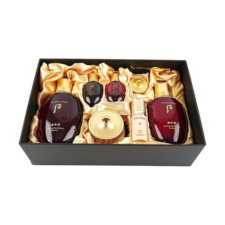 ジンユルヒャン7点セットTHE WHOO韓国化粧品 香港からの直送】THE HISTORY OF WHOO Jinyulhyang 7点セット（化粧水