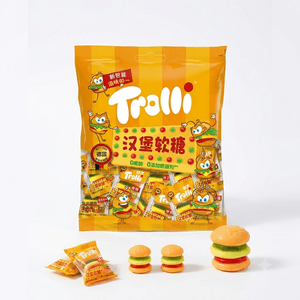 口力 ハンバーガーグミ 個包装 子供の頃の味 約100g (10袋入り) * 1袋