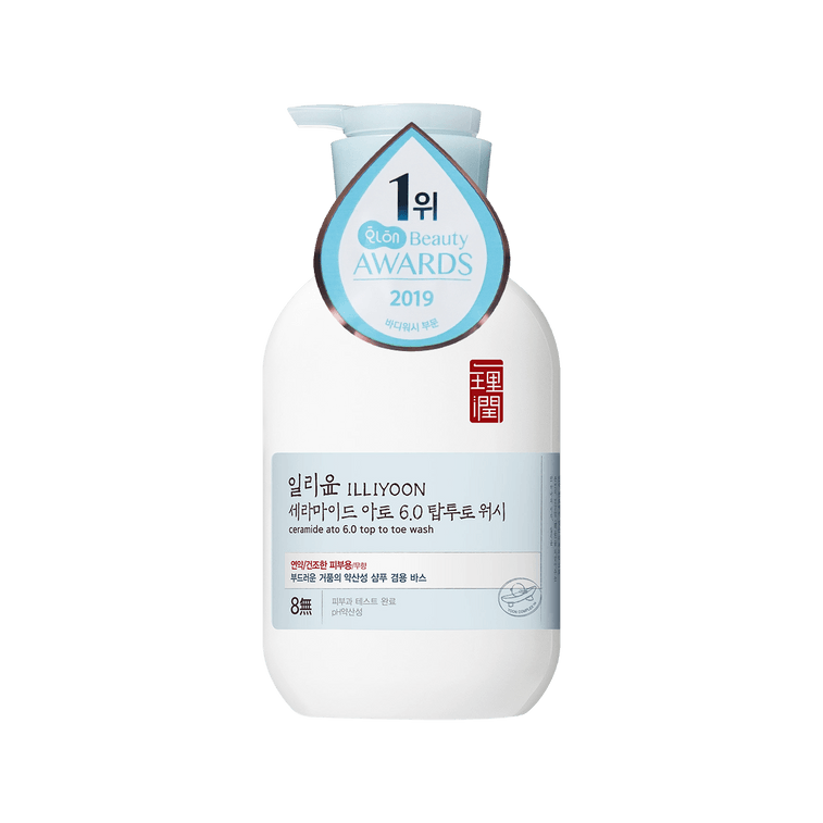 韩国ILLIYOON一理润 神经酰胺6.0保湿美白沐浴乳 500ml 保湿祛干纹 敏感肌适用 不起痘 全智贤代言 5