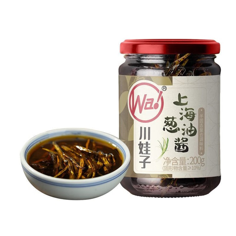 川娃子 【全新升级 香气十足】葱油酱200g 拌面酱拌饭酱 上海风味调味酱 黑葱油汁 【好葱好油 地道老上海味】 3