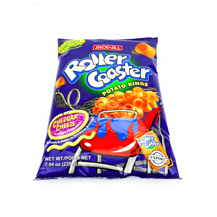 치즈맛 롤러코스터 감자링 225 g 3