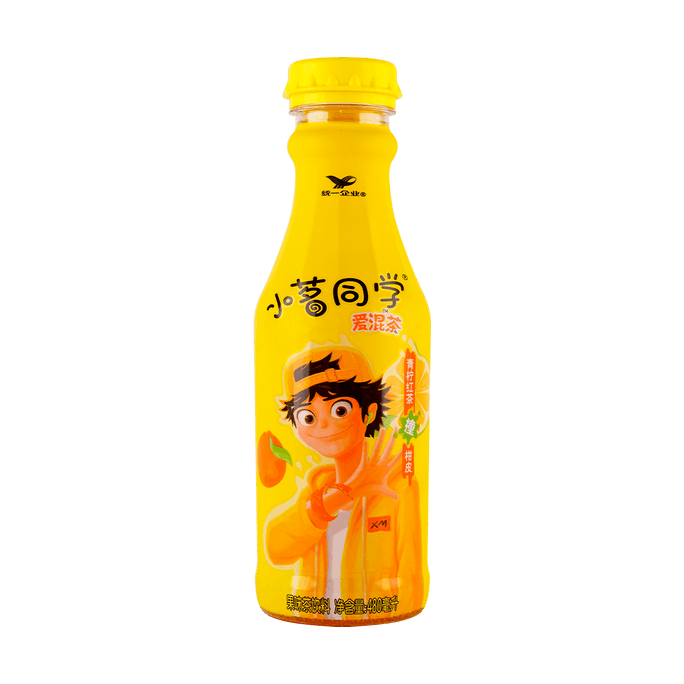 台灣統一 小茗同學 冷泡青檸紅茶 480ml 包裝隨機發