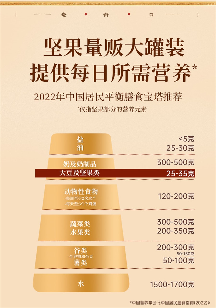 【中國直郵】 老街口 澳洲堅果奶油口味 堅果休閒點心新貨乾果孕婦健康果仁250g/袋