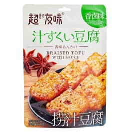 Marinated Tofu (Classic Braised Flavor) 120g, Juicy Vegetarian Tofu Snack [Seasoned With Traditional Braised Sauce, Plump And Full Of Savory Juice]
