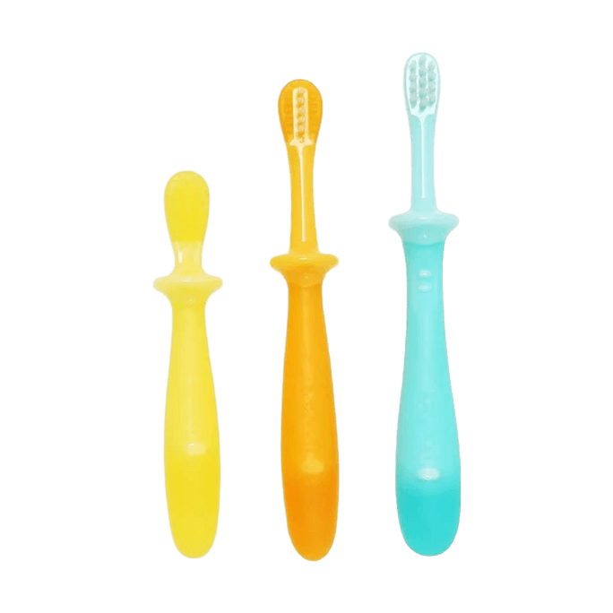 Baby Toothbrush Set. for 4-12 Months