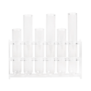 Ins Style Test Tube Vase Set of 6 High and Low Test Tubes