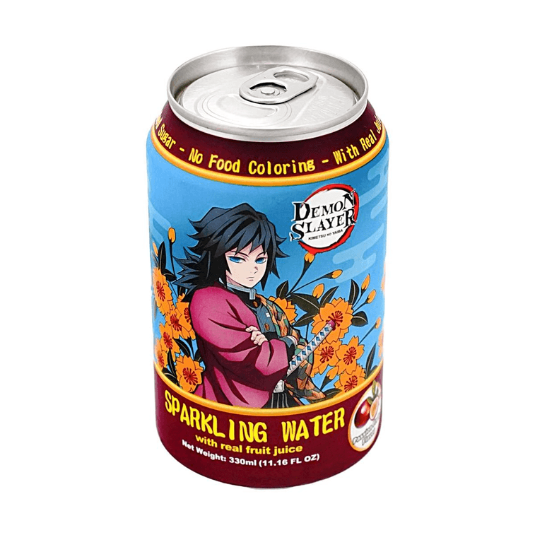 越南版ANYYUMSx鬼灭之刃联名 气泡水 百香果味 330ml 3