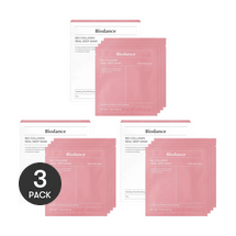 바이오던스 바이오 콜라겐 리얼 딥 마스크, 수분 공급, 모공 최소화, 탄력 강화, 1.19온스*4개 오버나잇 마스크