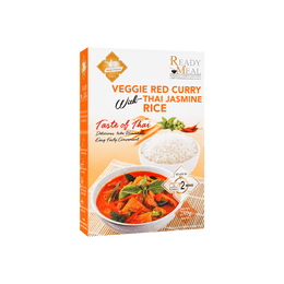 Veggie Red Curry W/ Rice 280g