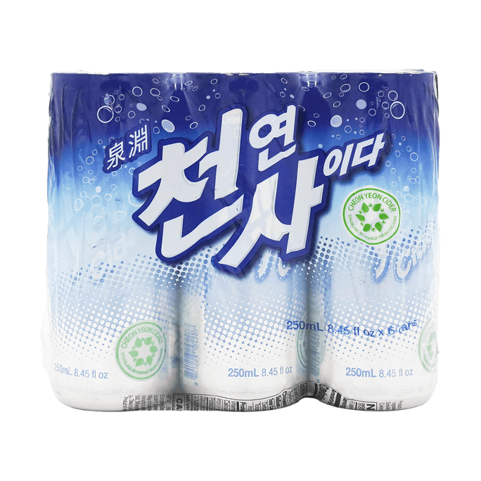 Carbonated Soft Drink Cider 250ml x 6cans