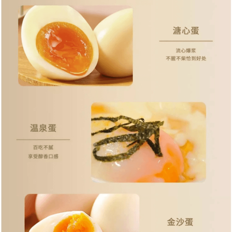 Electric Egg Poacher Egg Cooker With Auto Shut Off White 1 Box 6