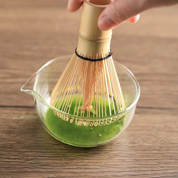 4 Piece Set Handmade Bamboo Matcha Whisk The Perfect Sets To Prepare A Traditional Cup Of Japanese Tea 4