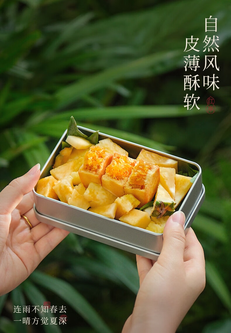 Pineapple Cake (Pineapple Shortbread) - Taiwanese Pastry Snack 105g