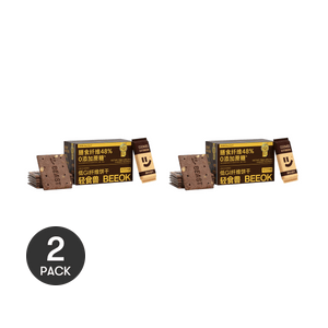 식사 대용 비스킷, 통곡물 저혈당지수 사무실 간식, 0.85oz(22g)*7팩/박스 #생코코아 & 귀리 *2【2팩】