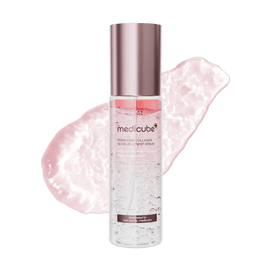 韩国MEDICUBE美蒂秋芙 99%高纯PDRN粉红胶原果冻喷雾精华 80.9%高浓度胶原蛋白 100ml 紧致弹力水光肌 敏感肌适用【T-ARA朴智妍同款】