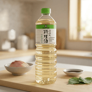 Japanese Cooking Sake - Japanese Rice Wine ,33.81 fl oz 【For Steamed Seafood Dishes, Soups, Sauces, and Marinades】