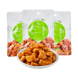 盒马 香辣萝卜丁 3包入 150g【爽口下饭菜小菜榨菜】
