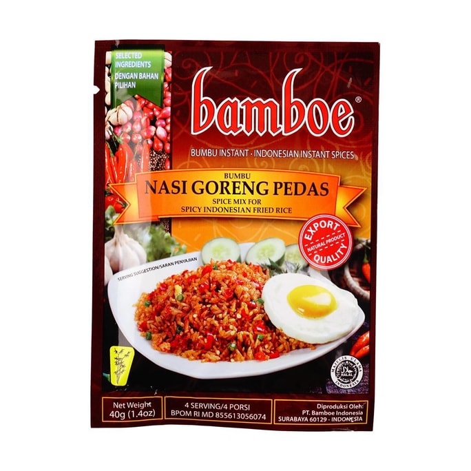 印尼BAMBOE 印尼辣炒飯調味料 混合香料 40g