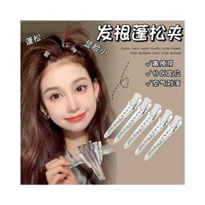 エロス厳選ヘアルートふわふわクリップ 10個 スタイリングポジショニングクリップ ハイスカルトップアーティファクト シームレスダックビルクリップ スタイリングクリップ ヘアクリップ