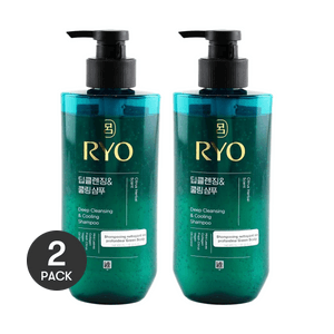 Deep Cleansing & Cooling Shampoo 16.23 fl oz *2【2 Packs】【NEW Version】