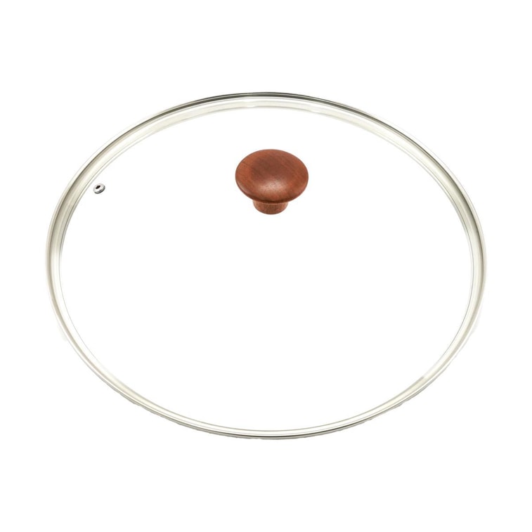 라오 판 구오 정제 철제 볶음 웍 투명 뚜껑 포함, 33cm 4