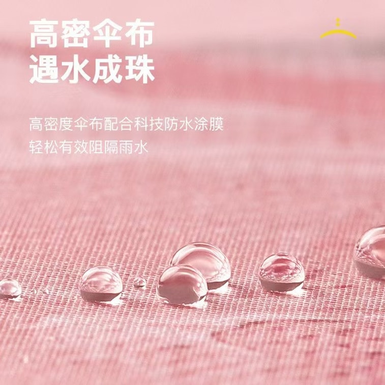 海蓝星 晴雨两用 SPF 50 三折双层太阳伞 五折轻巧 黑漆钢骨  优质印花 防晒防紫外线 白玫瑰 一件 5