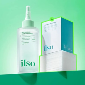 韩国ILSO一苏 ​​零刺激柔润点痘安瓶精华 150g【40片化妆棉套装版】