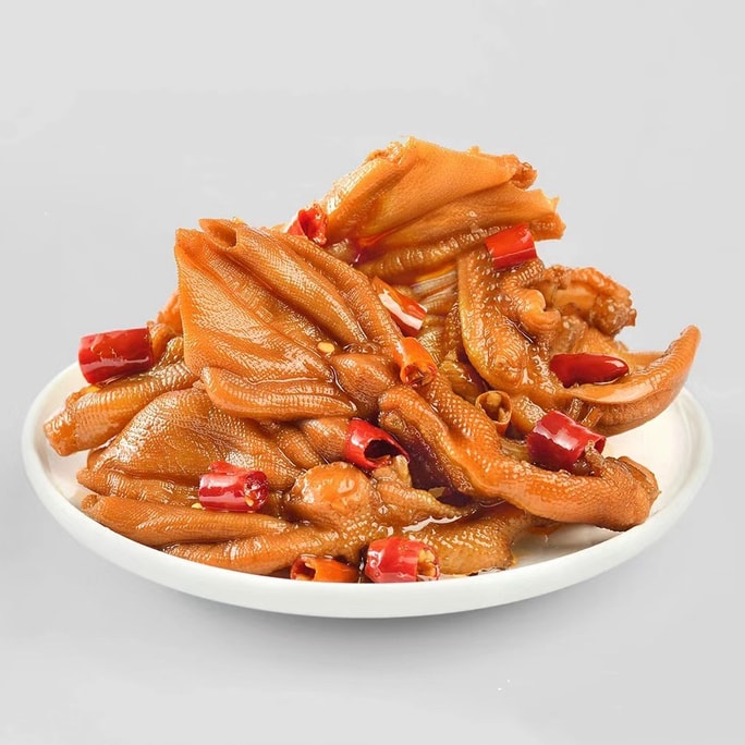 (July Sichuan brine) Spicy braised duck claws (produced in the United States)